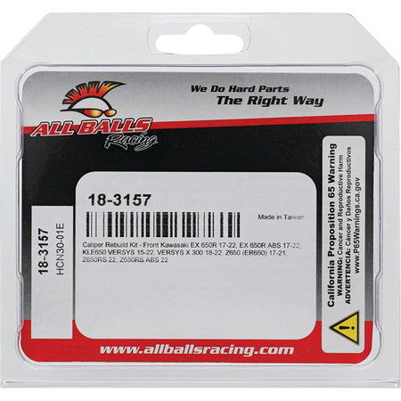 CALIPER REBUILD KIT FR KAWASAKI VERSYS 650 15-18