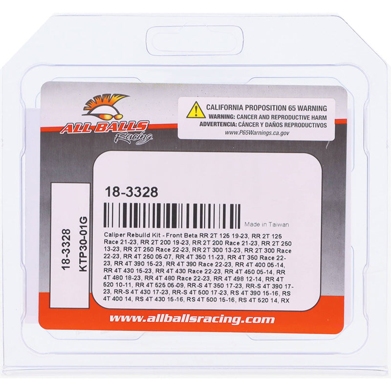 BRAKE CALIPER REBUILD KIT FR BETA RR 4T 450 05-14