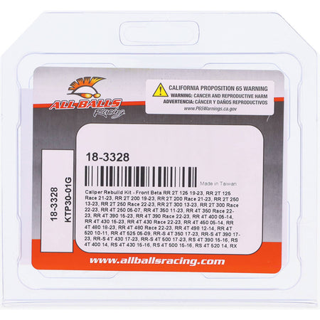 BRAKE CALIPER REBUILD KIT FR BETA RR 4T 450 05-14