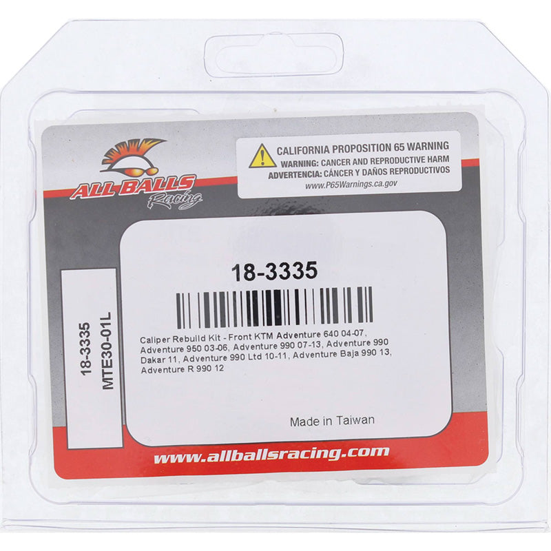 BRAKE CALIPER REBUILD KIT FR KTM ADVEN. 990 07-13