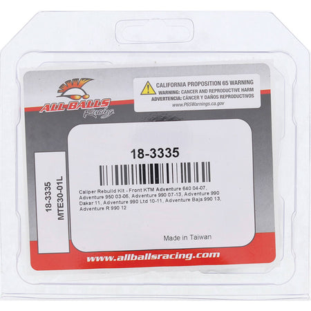 BRAKE CALIPER REBUILD KIT FR KTM ADVEN. 990 07-13