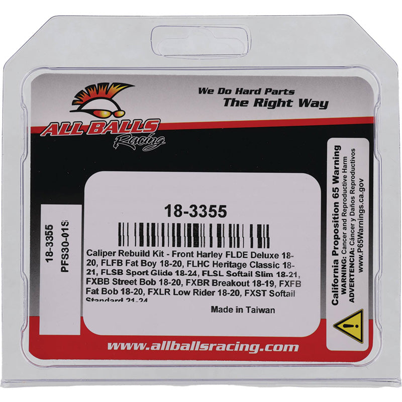 BRAKE CALIPER REB. KIT HARLEY FLDE DELUXE 18-20