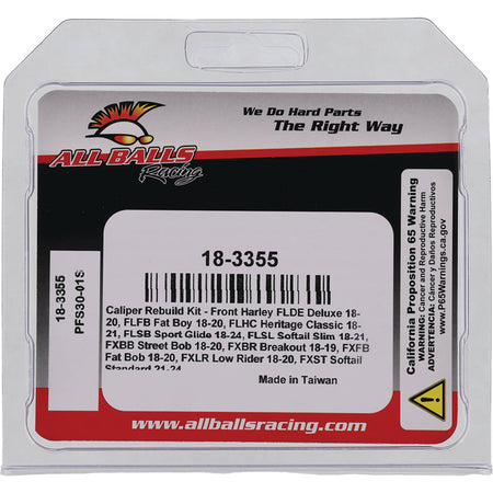 BRAKE CALIPER REB. KIT HARLEY FLDE DELUXE 18-20