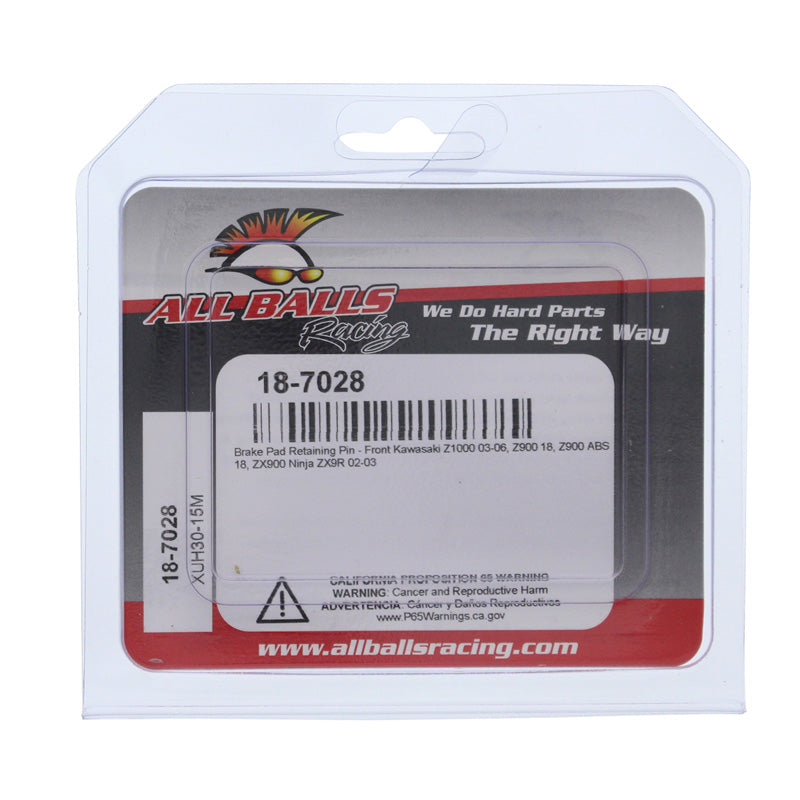 BRAKE PAD RETAINING PIN FR KAWASAKI Z1000 03-06