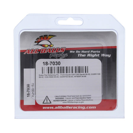 BRAKE PAD RETAINING PIN FR SUZUKI GSF1200/RF900R