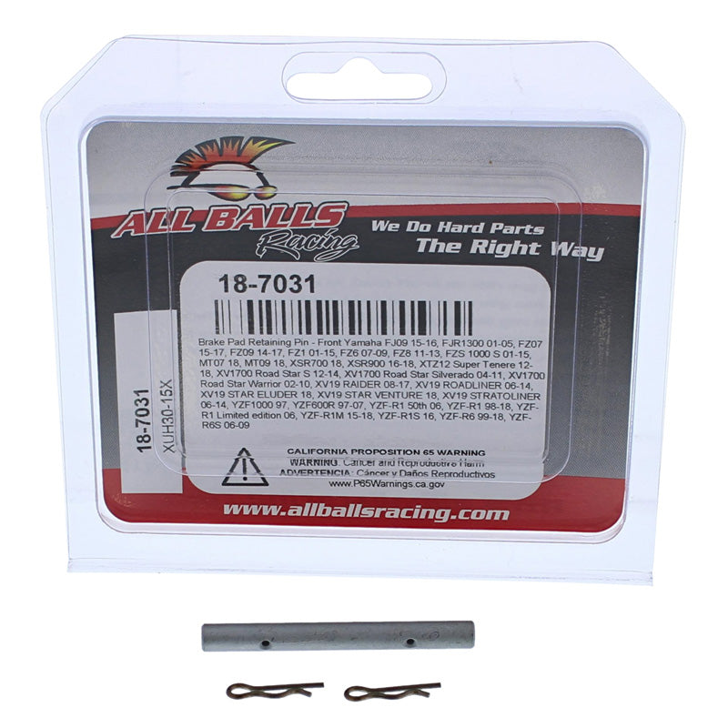 BRAKE PAD RETAINING PIN FR YAM FJ09/FJR1300/FZ07