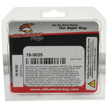 FRONT CALIPER PISTON KIT CAN-AM COMMANDER 1000 DP