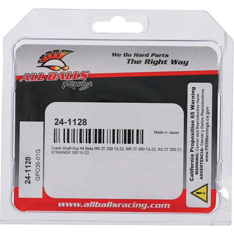 CRANKSHAFT BEARING KIT BETA RR 2T 250-300 13-22