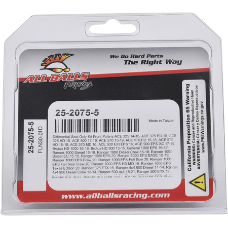 DIFFERENTIAL SEALS RZR 800 11-14