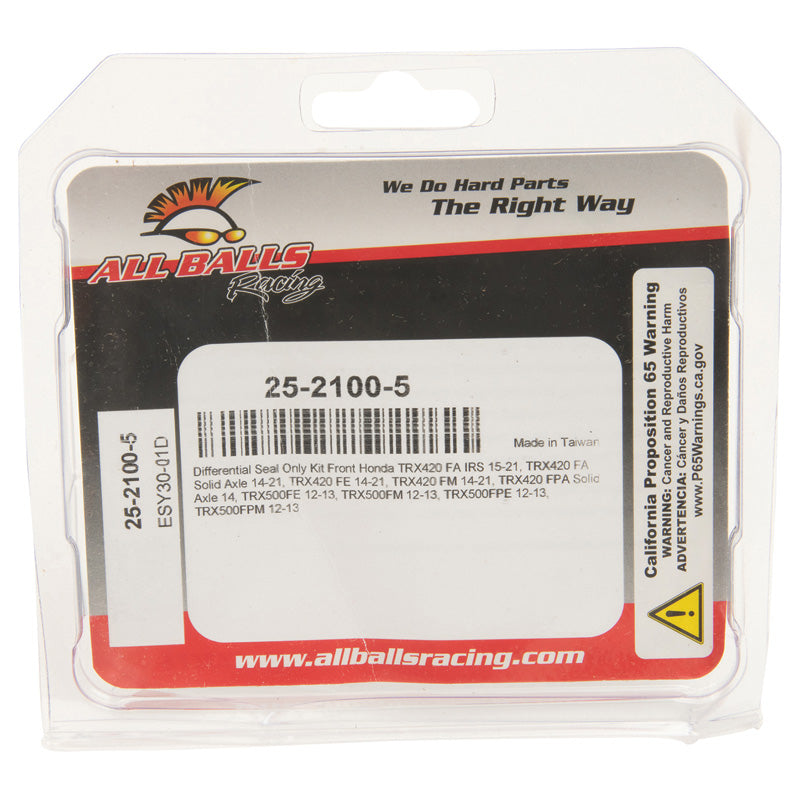 DIFFERENTIAL SEALS TRX420FM 14-17