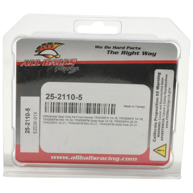 DIFFERENTIAL SEALS TRX500FA 15-18