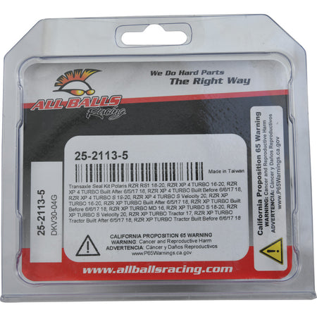 TRANSAXLE SEAL KIT POLARIS RS1 18-19