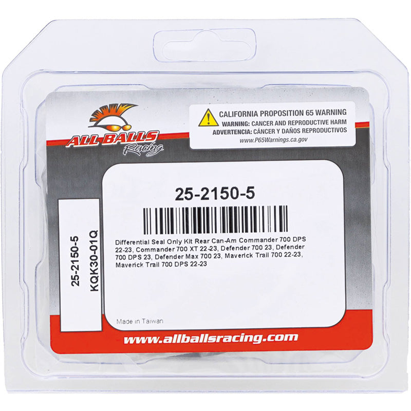 DIFFERENTIAL SEAL KIT BRP COMMANDER 700 DPS 22-23