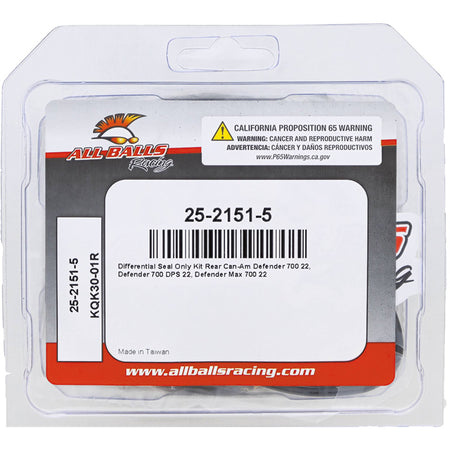 DIFFERENTIAL SEAL KIT BRP DEFENDER 700 2022