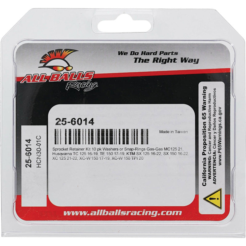 SPROCKET RETAINER KIT GAS-GAS MC125 2021