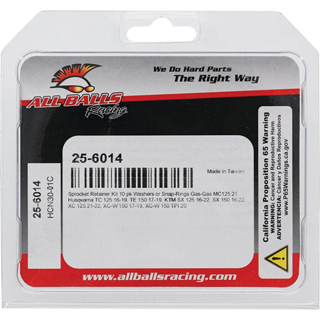 SPROCKET RETAINER KIT GAS-GAS MC125 2021