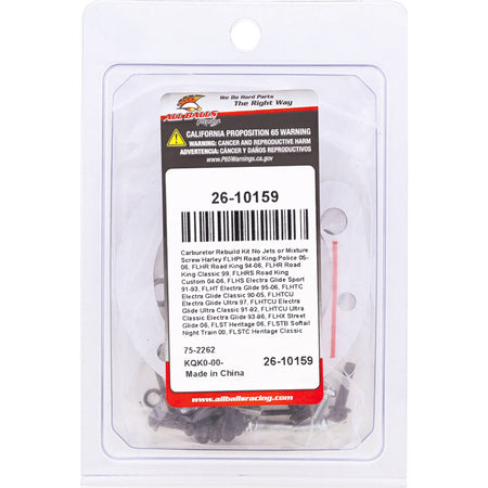 %CARBURETOR REPAIR KIT HARLEY FLHR ROAD KING 94-06