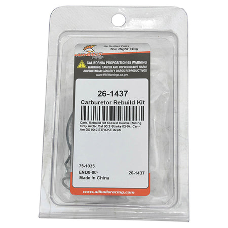 CARBURETOR REBUILD KIT ARCTIC-CAT 90 02-06