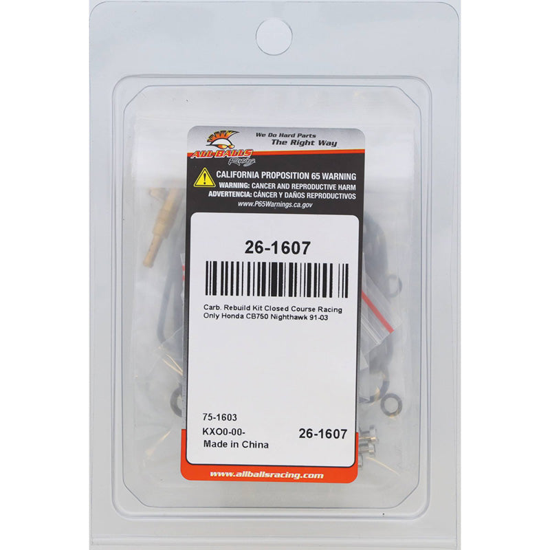 CARBURETOR REBUILD KIT HON CB750 NIGHTHAWK 91-03