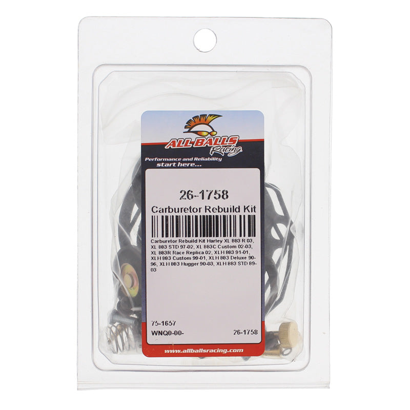 CARBURETOR REBUILD KIT HARLEY XL 883 97-03