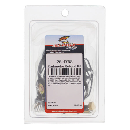 CARBURETOR REBUILD KIT HARLEY XL 883 97-03