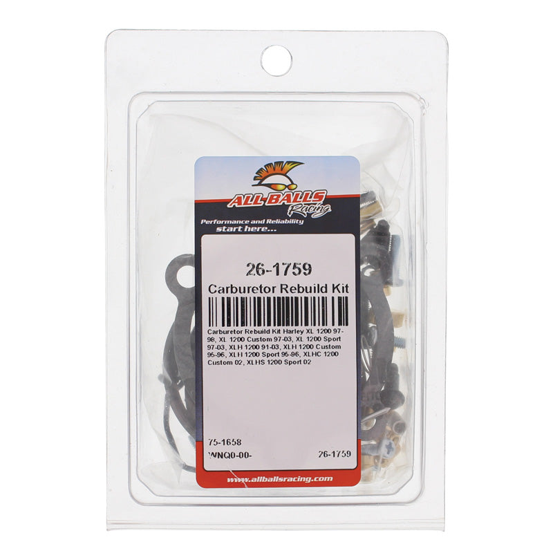 CARBURETOR REBUILD KIT HARLEY XLH 1200 91-03