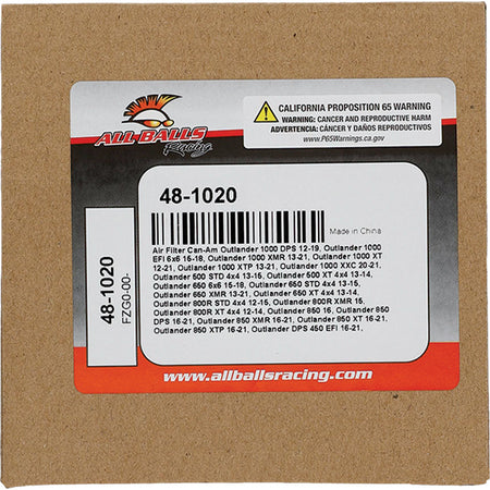 AIR FILTER KIT CAN-AM OUTLANDER 450-1000 13-23