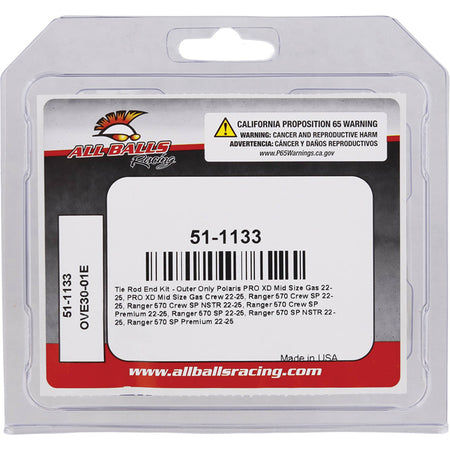 TIE-ROD END KIT POLARIS PRO XD MID SIZE GAS 22-25