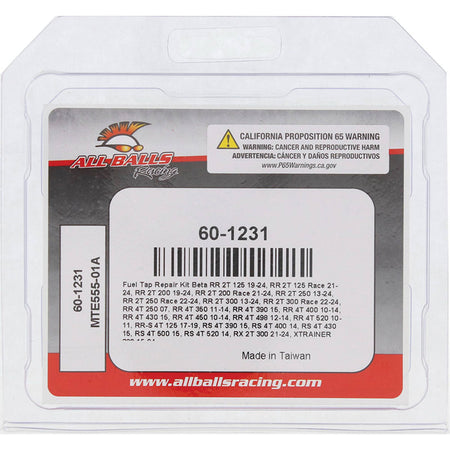 FUEL TAP REBUILD KIT BETA RR 4T 390+ 10-15