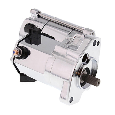 %STARTER BIG TWIN  1.4KW 10-32 SHF CHROME HARLEY