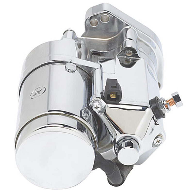 %STARTER BIG TWIN  1.4KW 10-32 SHF CHROME HARLEY