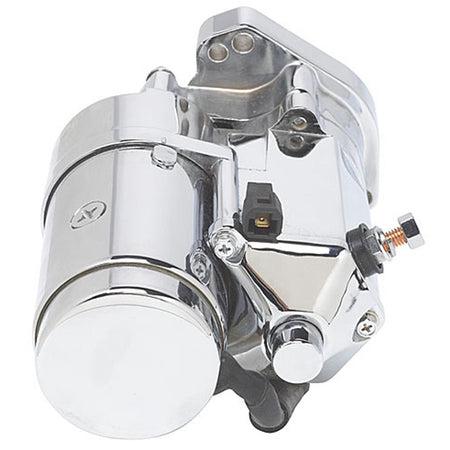 %STARTER BIG TWIN  1.4KW 10-32 SHF CHROME HARLEY