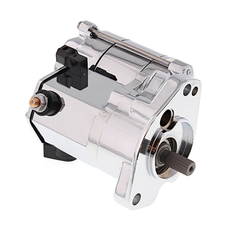 %STARTER BIG TWIN  1.7KW 10-32 CHROME HARLEY