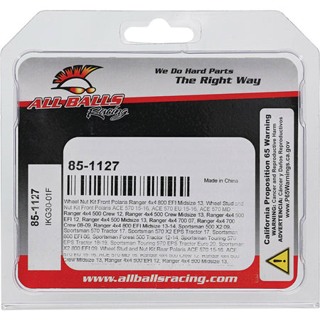 WHEEL STUD AND NUT KIT HON PIONEER 700 DLX 2020