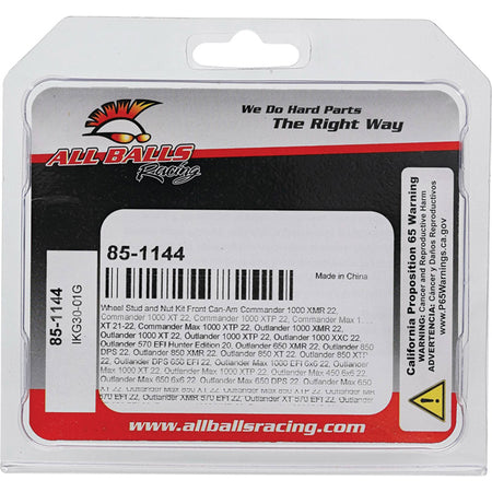 WHEEL STUD AND NUT KIT