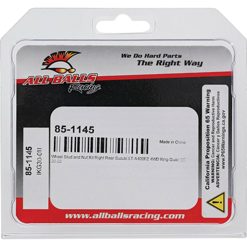 %WHEEL STUD AND NUT KIT