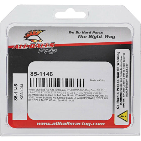 %WHEEL STUD AND NUT KIT
