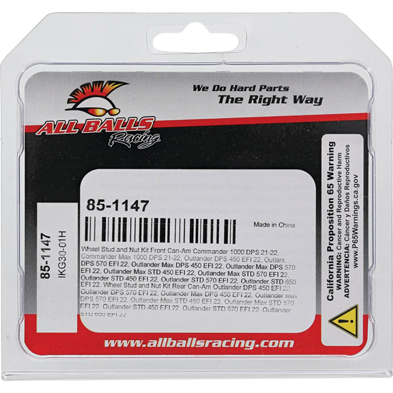 WHEEL STUD AND NUT KIT