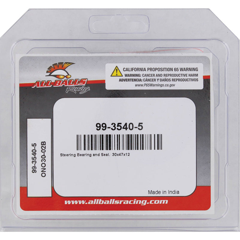 STEERING BEARING CONVERSION KIT 30X47X12MM