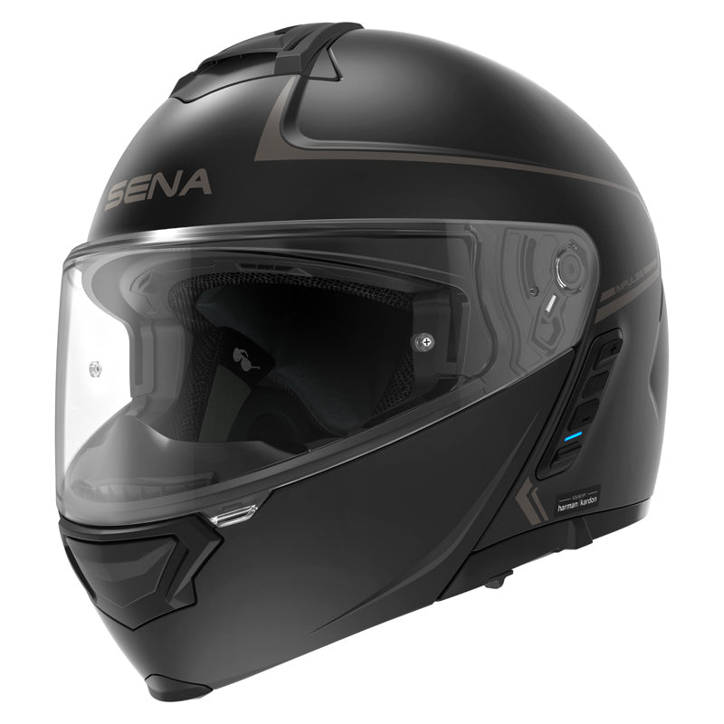 IMPULSE MESH FLIP-UP HELMET MATT BLACK L