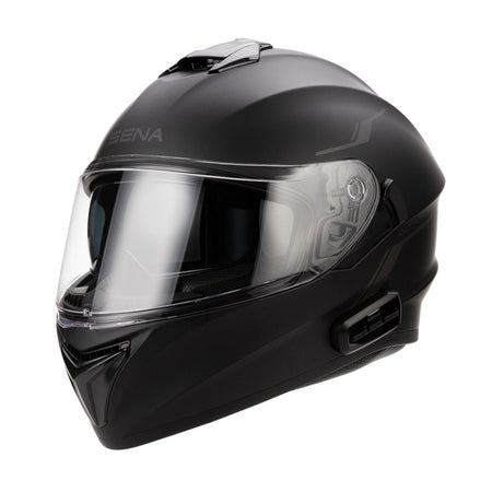 OUTFORCE BT HELMET FULL-FACE MATT BLACK L
