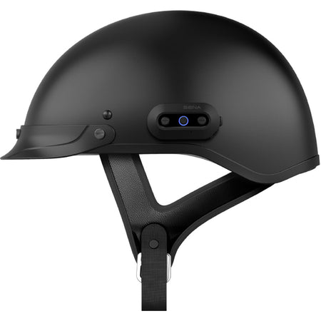 SENA CAVALRY 2 MESH HALF HELMET MATTE BLACK LG