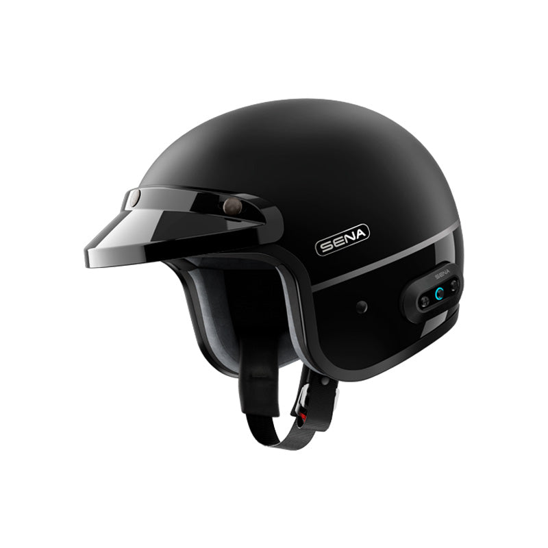 SURGE HELMET - MESH INTERCOM - BLACK/MATTE BLACK L