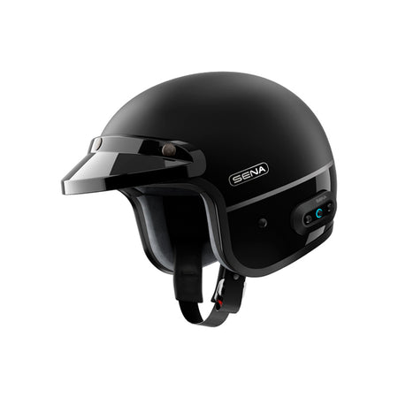 SURGE HELMET - MESH INTERCOM - BLACK/MATTE BLACK L