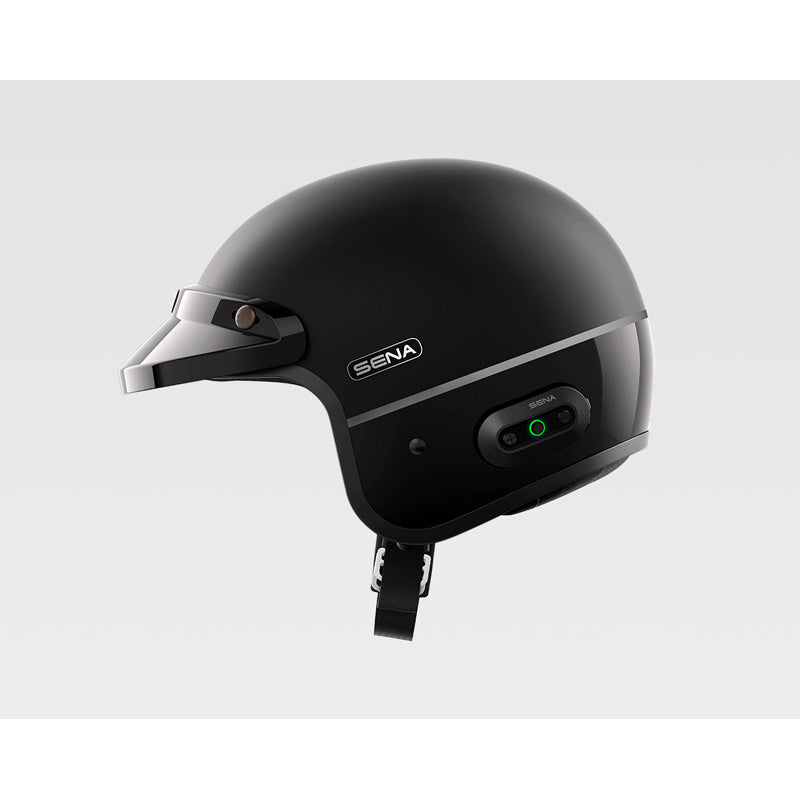 SURGE HELMET - MESH INTERCOM - BLACK/MATTE BLACK L