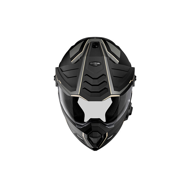 OUTLANDER MESH HELMET ECE - MATTE BLACK (LG)