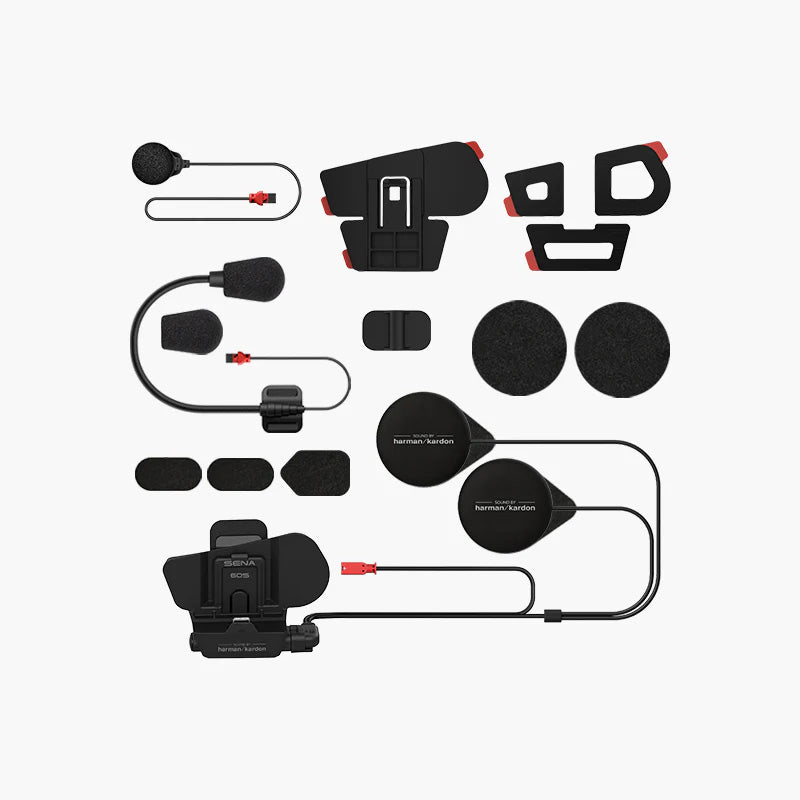60S HELMET CLAMP KIT WITH UNIVERSAL MICROPHONE KIT