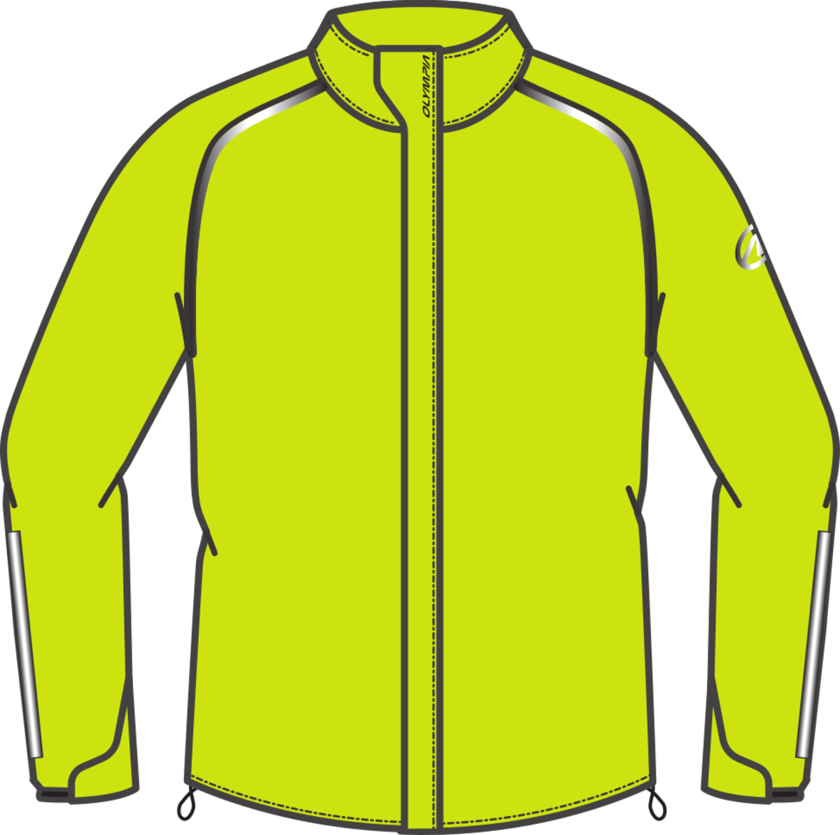 (U) PORTLAND JKT YEL 2XL