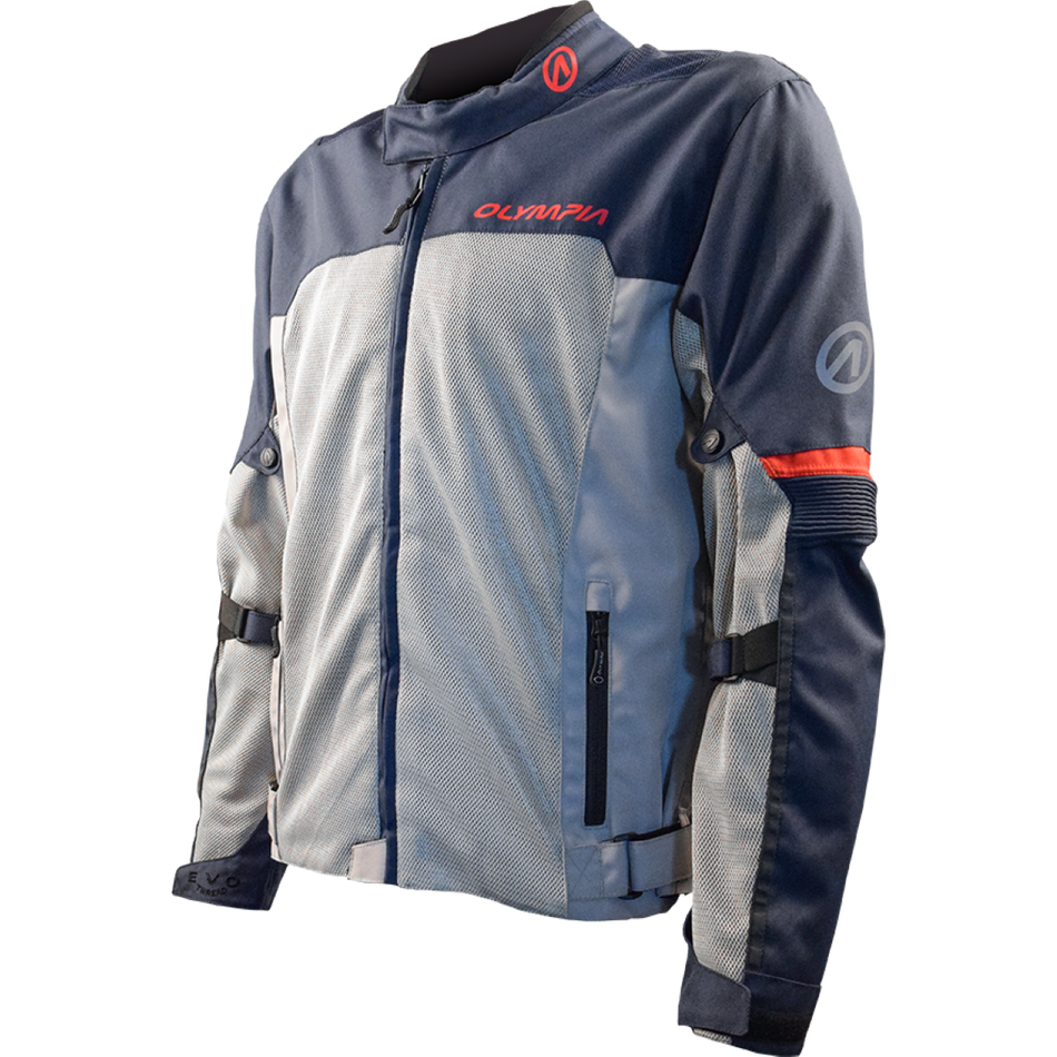NEWPORT 3 JCKT DARK NIGHT / RED 3XL