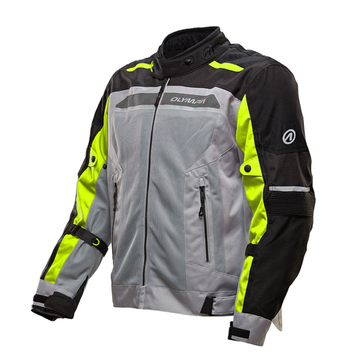 AIRGLIDE 7 JCKT LT GREY HI-VIZ 2XL